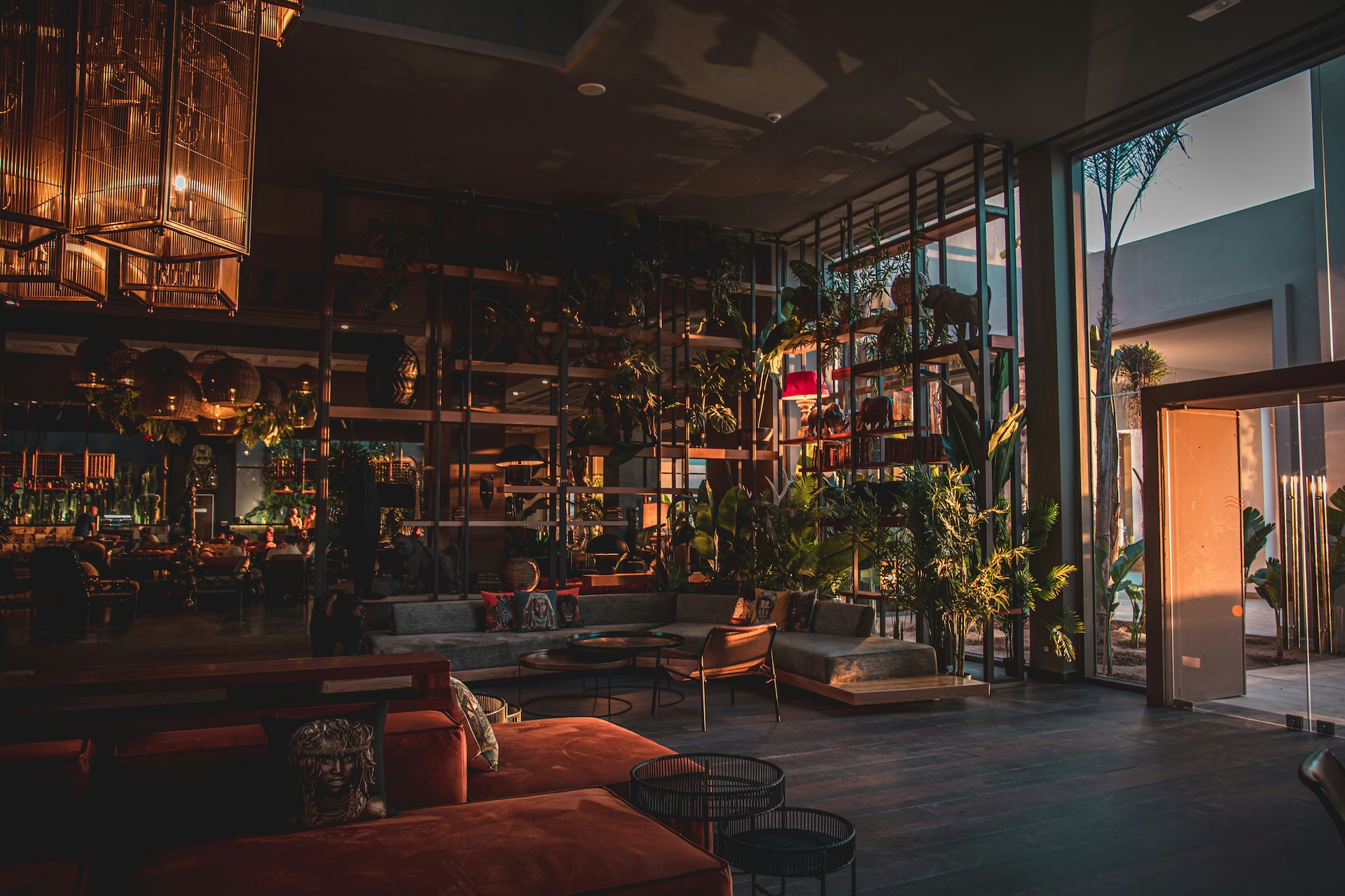 Upmarket bar