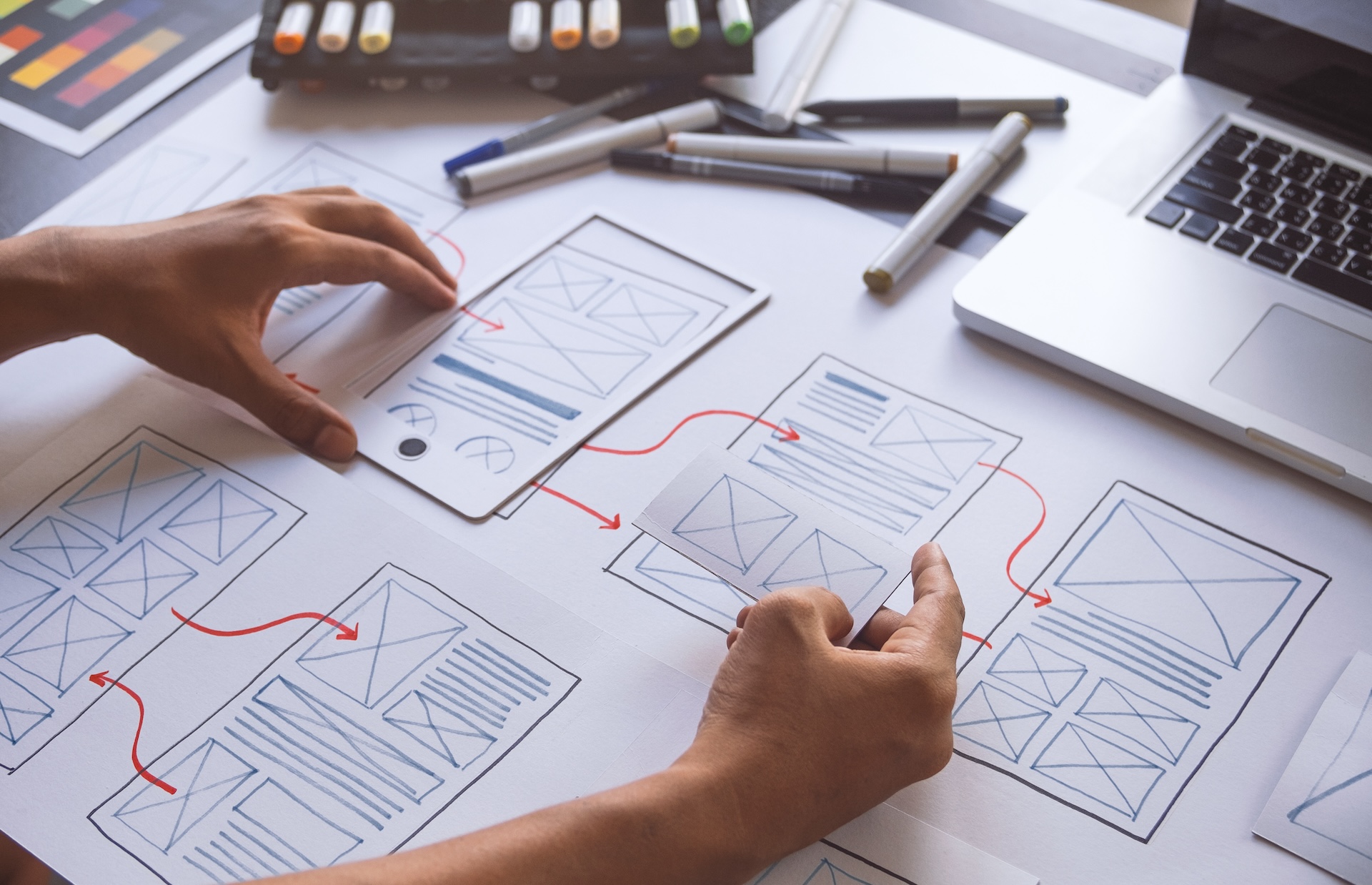 planning layout for restaurant menu template