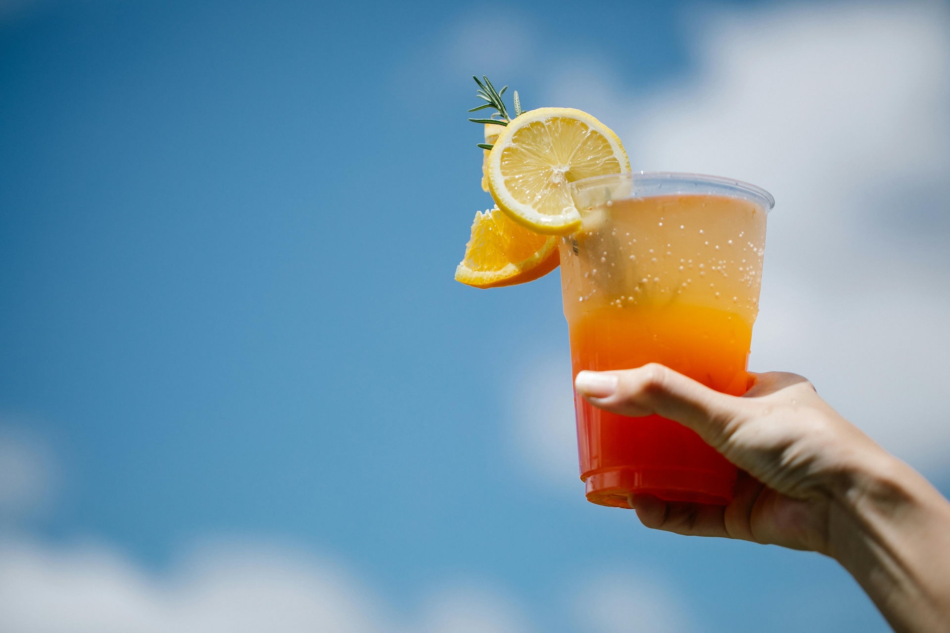 tequila sunrise fruity drink