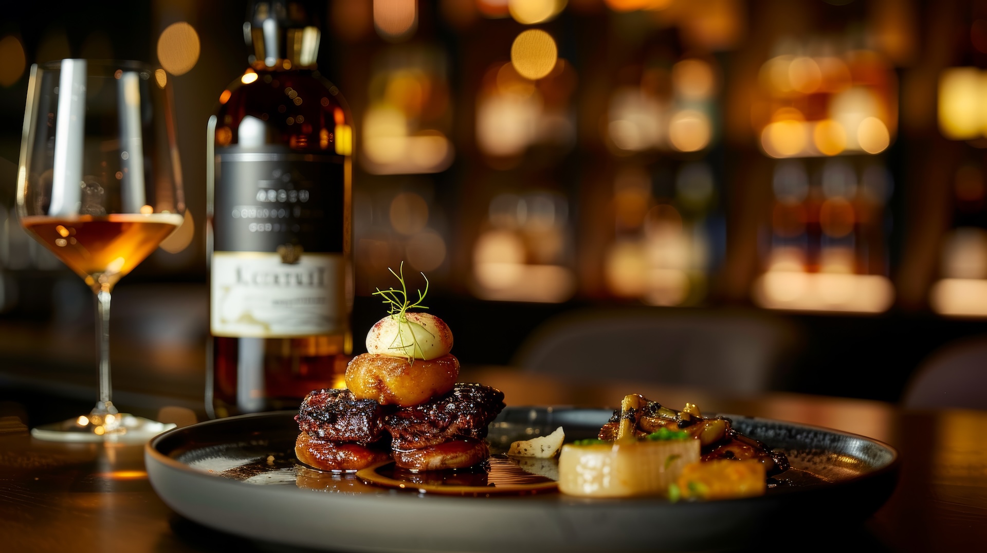 Pairing whiskies with dishes for a sensory culinary experience