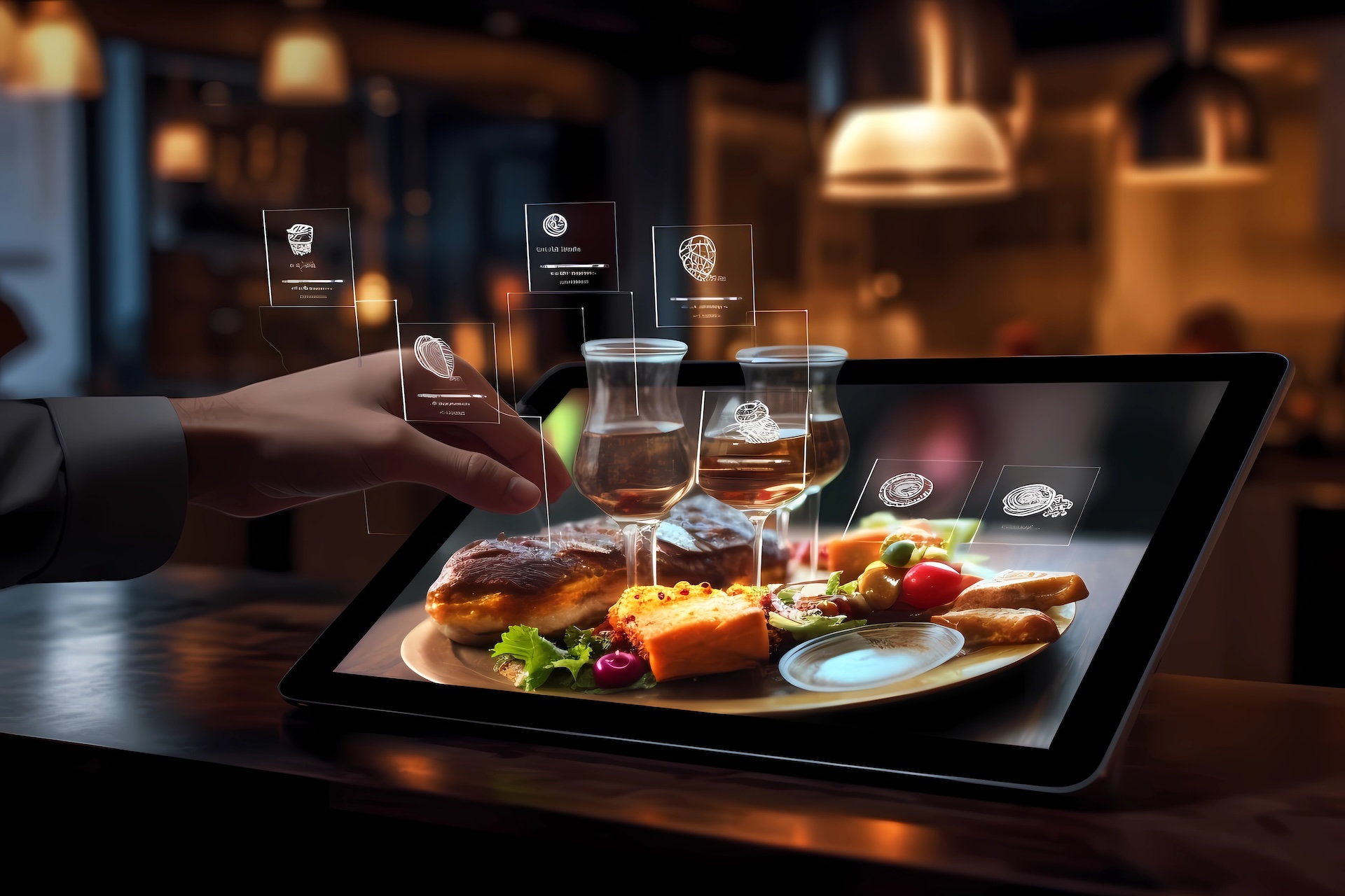 Dining In The Digital Age Virtual Menus And AI Service