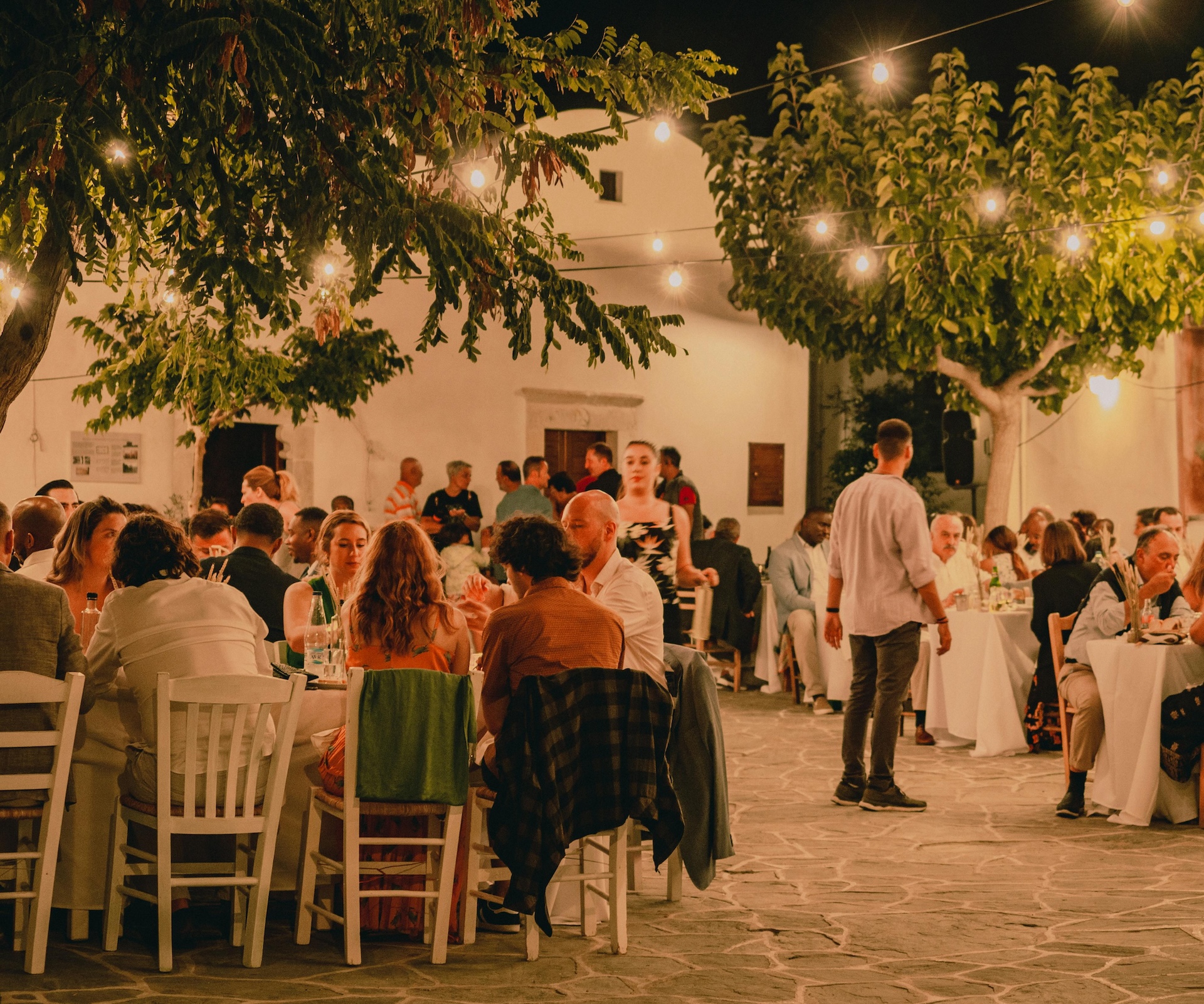 private event at a restaurant